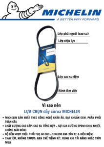 Thay Dây Curoa Michelin Ở Đâu Tốt Nhất Cho Ô Tô?