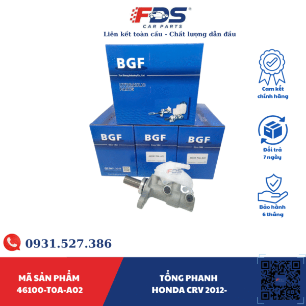 Tổng Phanh HONDA CR-V 2012– Nay – Hãng BGF