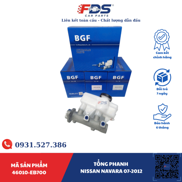 TỔNG PHANH NISSAN NAVARA 07-2012