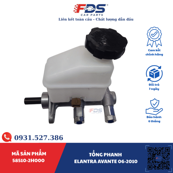 TỔNG PHANH HYUNDAI ELANTRA/AVANTE 06–10 – BGF - Ảnh 4