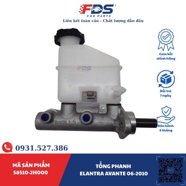 TỔNG PHANH HYUNDAI ELANTRA/AVANTE 06–10 – BGF - Ảnh 5