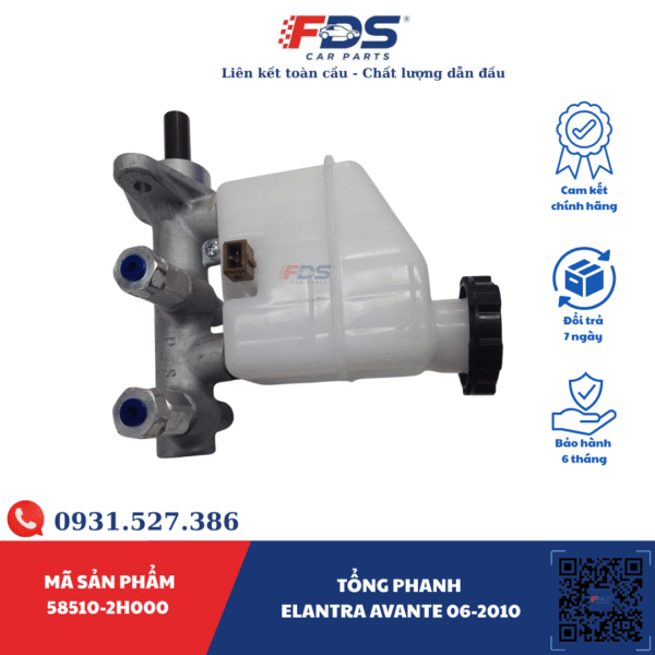 TỔNG PHANH HYUNDAI ELANTRA/AVANTE 06–10 – BGF - Ảnh 6