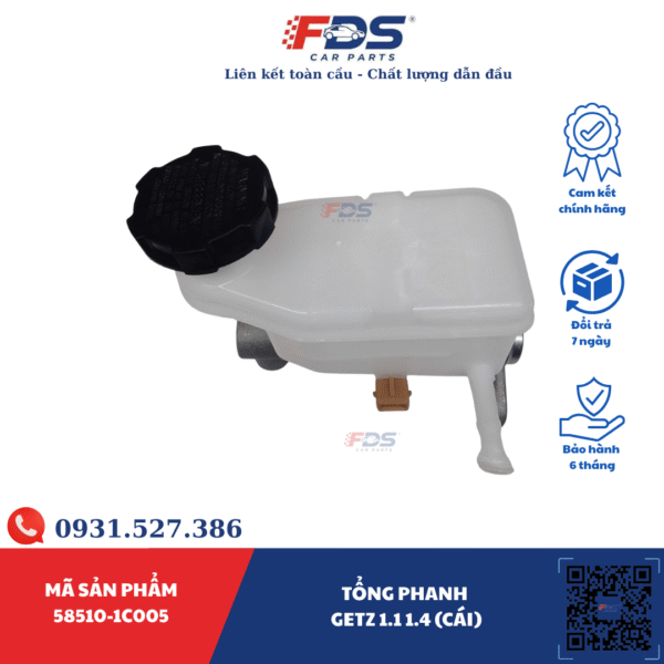 TỔNG PHANH HYUNDAI GETZ 1.1 / 1.4 – HÃNG BGF - Ảnh 6