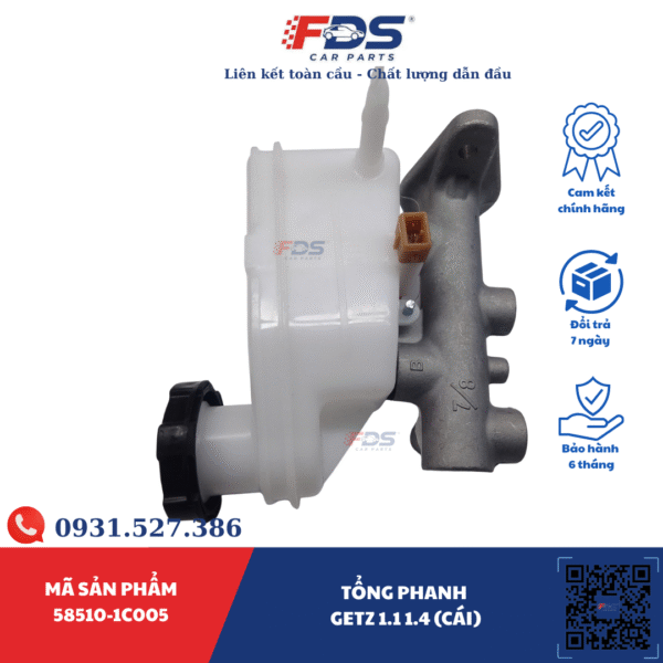 TỔNG PHANH HYUNDAI GETZ 1.1 / 1.4 – HÃNG BGF - Ảnh 4