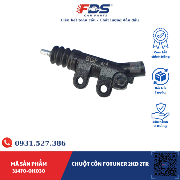 CHUỘT CÔN TOYOTA FORTUNER 2KD / 2TR