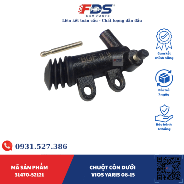 CHUỘT CÔN DƯỚI TOYOTA VIOS / YARIS 2008–2015
