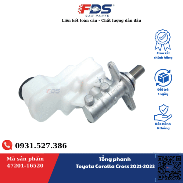 TỔNG PHANH TOYOTA COROLLA CROSS 2021–2023 – HÃNG BGF