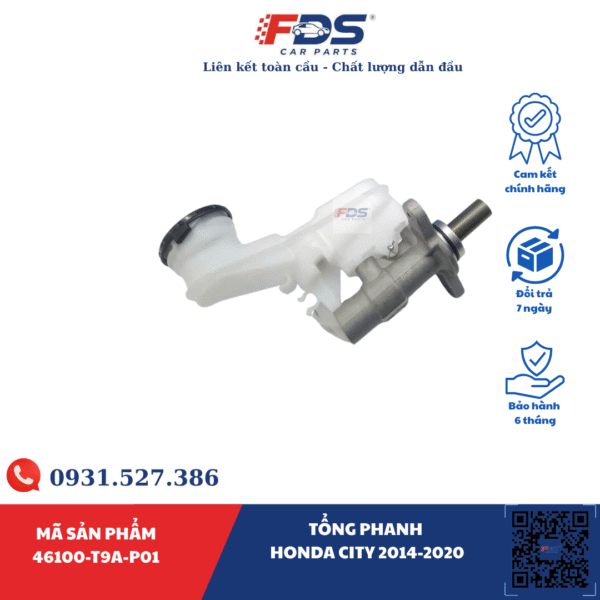 Tổng phanh Honda City 2014-2020