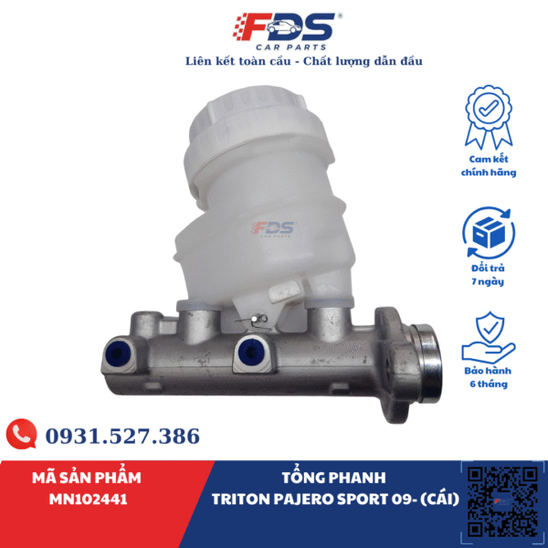 TỔNG PHANH TRITON PAJERO SPORT 09- (CÁI)