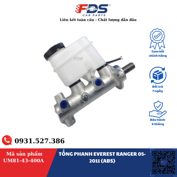TỔNG PHANH EVEREST RANGER 05-2011 (ABS)