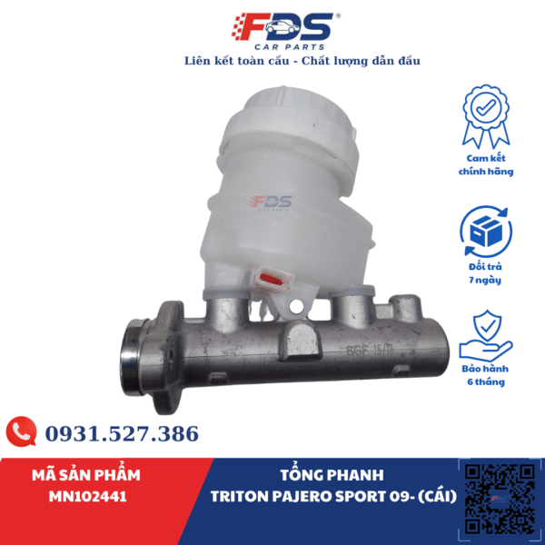 TỔNG PHANH TRITON PAJERO SPORT 09- (CÁI)