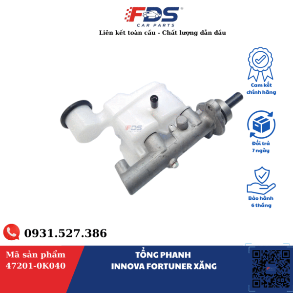TỔNG PHANH TOYOTA INNOVA / FORTUNER