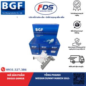 TỔNG PHANH NISSAN SUNNY / MARCH 2012– – HÃNG BGF