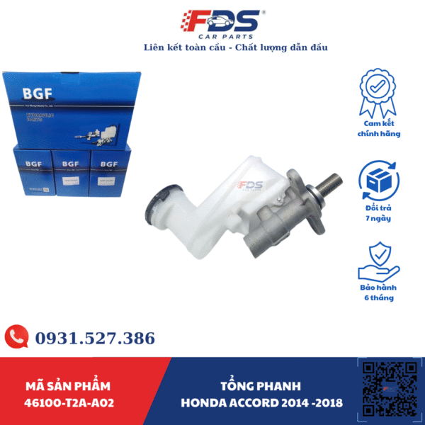 TỔNG PHANH HONDA Accord 2014 -2018