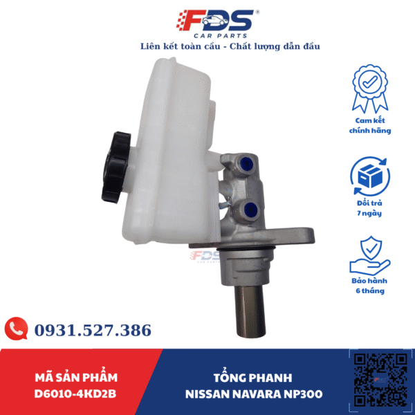 TỔNG PHANH NISSAN NAVARA NP300 – HÃNG BGF