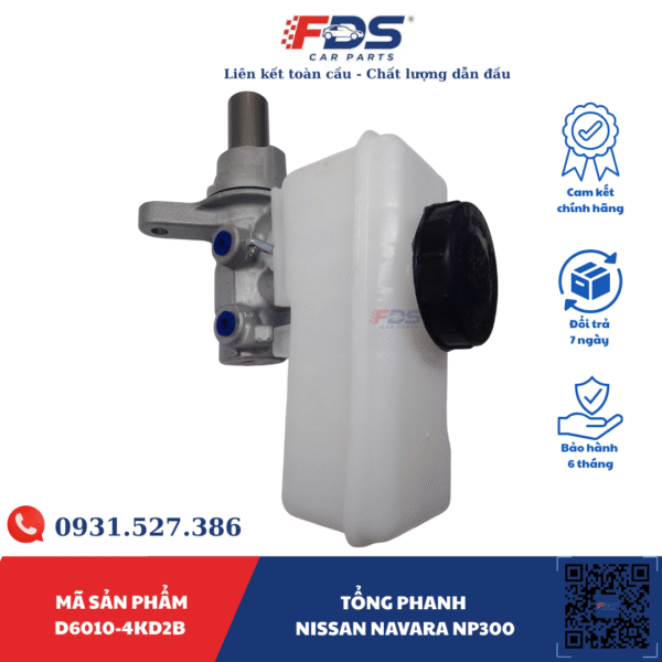 TỔNG PHANH NISSAN NAVARA NP300 – HÃNG BGF