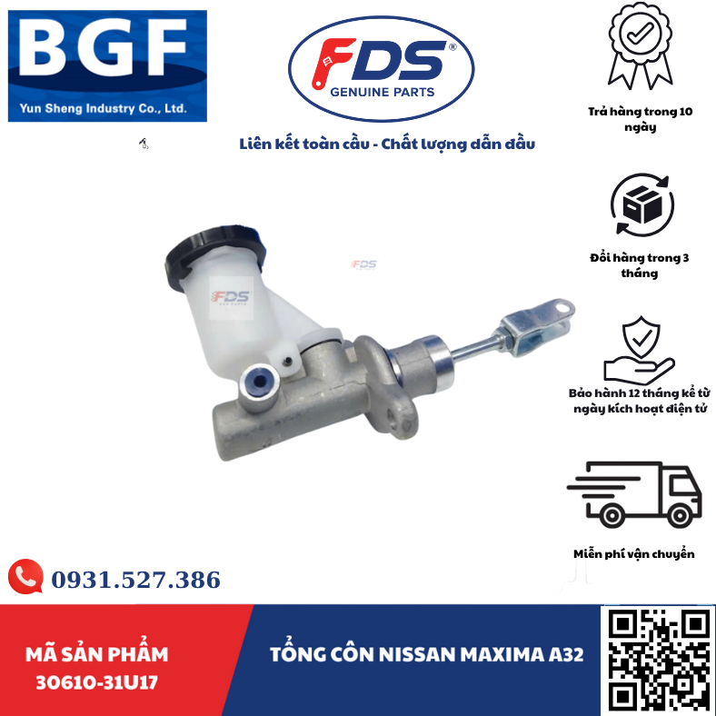 Công ty cổ phần xuất nhập khẩu FDS TỔNG CÔN NISSAN MAXIMA A32 – HÃNG BGF