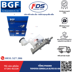 TỔNG PHANH TOYOTA COROLLA ALTIS 02–08 – BGF