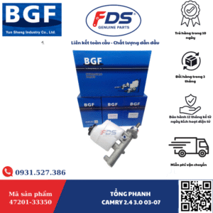TỔNG PHANH TOYOTA CAMRY 2.4 / 3.0 2003–2007 – HÃNG BGF