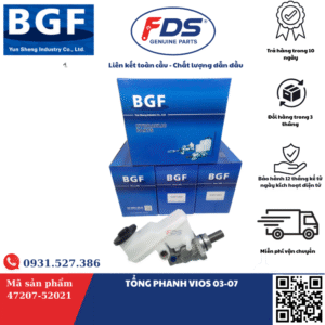 TỔNG PHANH TOYOTA VIOS 2003–2007 – HÃNG BGF