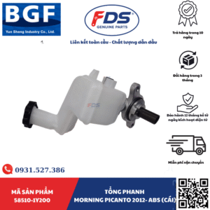 Công ty cổ phần xuất nhập khẩu FDS TỔNG PHANH KIA MORNING / PICANTO 2012 – BẢN CÓ ABS – HÃNG BGF