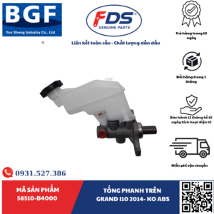 TỔNG PHANH HYUNDAI GRAND I10 2014– (KHÔNG ABS) – HÃNG BGF