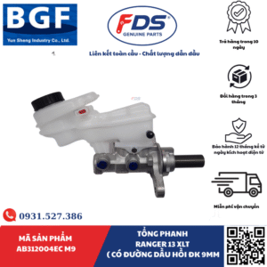 TỔNG PHANH FORD RANGER XLT 2013 – HÃNG BGF – CÓ ĐƯỜNG DẦU HỒI 9MM
