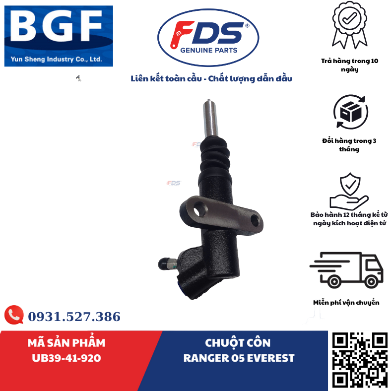 Công ty cổ phần xuất nhập khẩu FDS CHUỘT CÔN FORD RANGER 2005 / EVEREST – HÃNG BGF