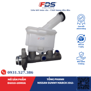 Tổng phanh NISSAN Sunny MARCH 2012-