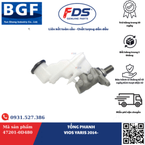 TỔNG PHANH TOYOTA VIOS/YARIS 2014 – HÃNG BGF