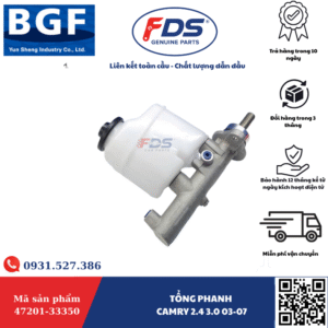 TỔNG PHANH TOYOTA CAMRY 2.4 / 3.0 2003–2007 – HÃNG BGF
