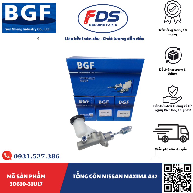 Công ty cổ phần xuất nhập khẩu FDS TỔNG CÔN NISSAN MAXIMA A32 – HÃNG BGF