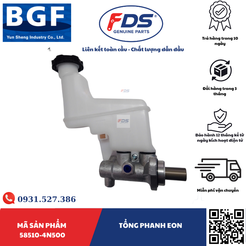 Công ty cổ phần xuất nhập khẩu FDS TỔNG PHANH HYUNDAI EON – HÃNG BGF