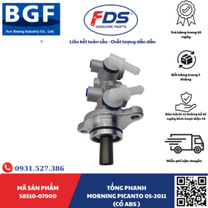 TỔNG PHANH KIA MORNING / PICANTO 2005–2011 (CÓ ABS) – HÃNG BGF