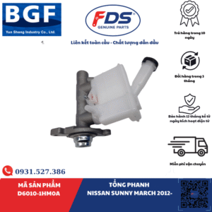 TỔNG PHANH NISSAN SUNNY / MARCH 2012– – HÃNG BGF