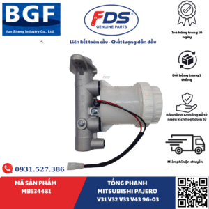 Công ty cổ phần xuất nhập khẩu FDS TỔNG PHANH MITSUBISHI PAJERO V31–V32–V33–V43 (1996–2003) – HÃNG BGF