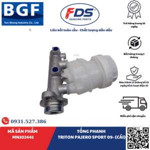 Công ty cổ phần xuất nhập khẩu FDS TỔNG PHANH MITSUBISHI TRITON / PAJERO SPORT 2009 – HÃNG BGF