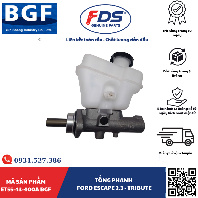 Công ty cổ phần xuất nhập khẩu FDS Tổng Phanh FORD Escape 2.3 – TRIBUTE