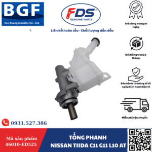 Công ty cổ phần xuất nhập khẩu FDS Tổng phanh Nissan Tiida C11 G11 L10 AT BLUEBIRD LIVINA