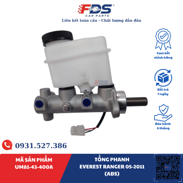 TỔNG PHANH EVEREST RANGER 05-2011 (ABS)