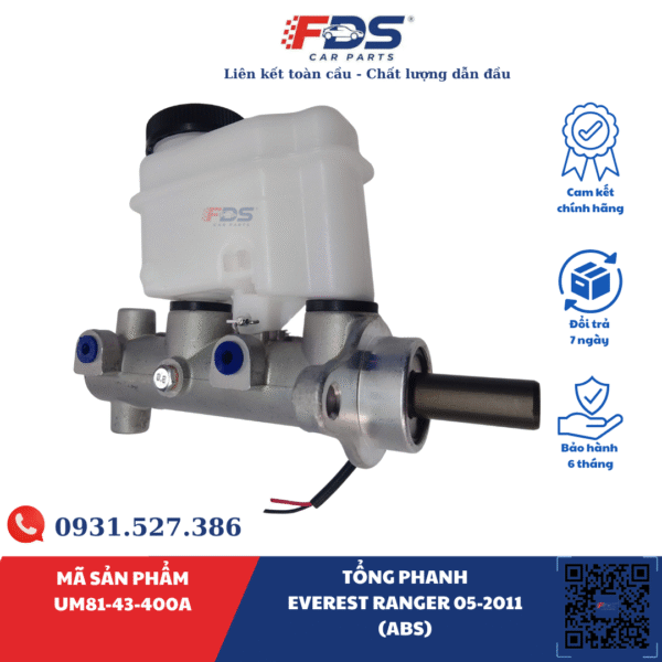 TỔNG PHANH EVEREST RANGER 05-2011 (ABS)