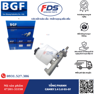 TỔNG PHANH TOYOTA CAMRY 2.4 / 3.0 2003–2007 – HÃNG BGF