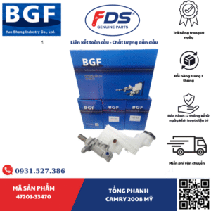 TỔNG PHANH TOYOTA CAMRY MỸ 2008 – HÃNG BGF