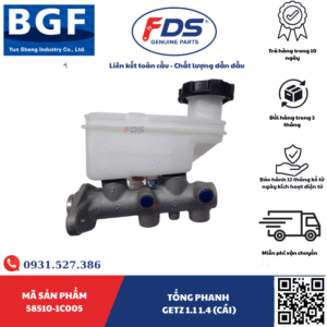 TỔNG PHANH HYUNDAI GETZ 1.1 / 1.4 – HÃNG BGF