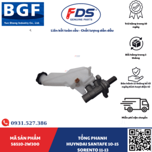TỔNG PHANH HYUNDAI SANTAFE 2010–2015 / KIA SORENTO 2011–2013 – HÃNG BGF