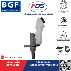 TỔNG PHANH MAZDA 3 SKYACTIV 2013–2016 – HÃNG BGF