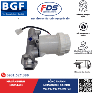 Công ty cổ phần xuất nhập khẩu FDS TỔNG PHANH MITSUBISHI PAJERO V31–V32–V33–V43 (1996–2003) – HÃNG BGF