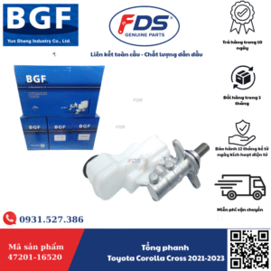 TỔNG PHANH TOYOTA COROLLA CROSS 2021–2023 – HÃNG BGF