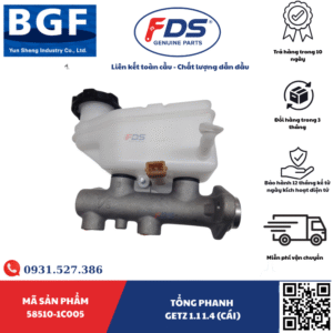 TỔNG PHANH HYUNDAI GETZ 1.1 / 1.4 – HÃNG BGF