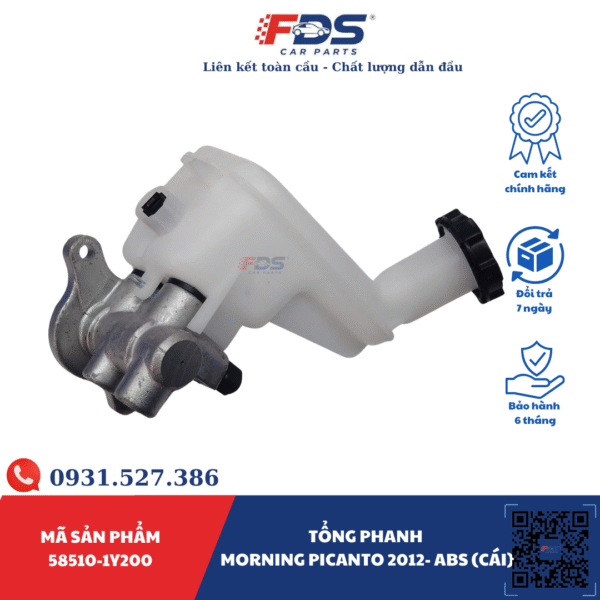 TỔNG PHANH MORNING PICANTO 2012- ABS (CÁI)